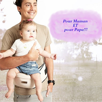 BébéLéger:  porte-bébé de hanche pratique et confortable